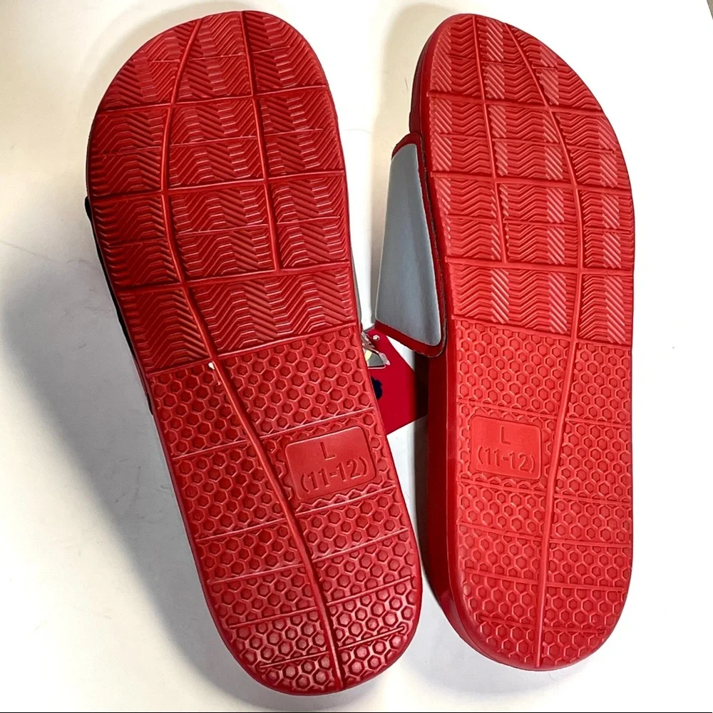 Foco OSU Ohio State Men’s Buckeyes Flip-Flop Slip-On Slippers Sz L 11-12 New - Picture 9 of 13